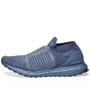 Adidas Ultra Boost Laceless (Blue)